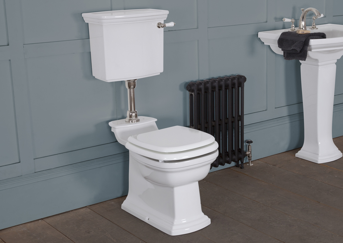 chichester low level toilet white